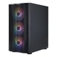 Корпус 1stPlayer X3-M-BK-4F1 Black без БП - изображение 2