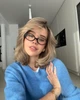 Очки имиджевые унисекс с овальной черной оправой и линзами antiblue, овальные очки с защитой от синего света - изображение 4