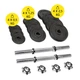 Гантели металлические Cornix 2 x 10 кг наборные, в кейсе XR-0441 Black - изображение 7