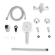Смеситель для ванны Qtap Grand с поворотным изливом (c душевым гарнитуром) QTGRACRM005 Chrome - изображение 7