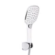 Смеситель для ванны Qtap Grand (c душевым гарнитуром) QTGRAWCR006 Chrome/White - изображение 5