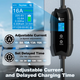 Зарядка для електромобіля Feyree 3.5кВт 16A Type2 Cat EV F9 App Version Wi-Fi - зображення 3