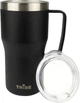 Термокружка Tribe Travel Mug 600 мл двостінна SUS 304 для авто та кемпінгу Black - зображення 2