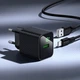 Зарядное устройство с быстрой зарядкой QC3.0 и кабелем USB to Type-C HOCO CS81A 1USB Черный - изображение 7