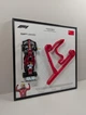 3D Картина На Стіну 25x25 см з Моделлю Bburago Ferrari SF-25 Formula One Team в Масштабі 1:43 Переможний Спринт 22.03.25 для № 44 Lewis Hamilton та 3D траса Chinese Sprint "Shanghai Circuit" / Сезон 2025 / Формула 1 / Льюїс Гамільтон - зображення 9