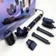 Фен-стайлер для волос 7в1 VGR V-477 DARK Blue Professional 1400 Вт 7 насадок - зображення 4
