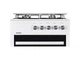 Газова плита Milano ML60 G1 /07+ White - зображення 4