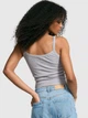 Жіноча майка Victoria's Secret (19566783723) Multi Rib Cami L сіра - зображення 2