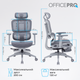 Кресло офисное OfficePro Skyline Footrest Gray/Dark Gray (OC750-G-DG-DG) - изображение 18