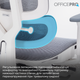 Кресло офисное OfficePro Skyline Footrest White/Dark Gray (OC750-W-DG-DG) - изображение 11