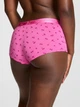 Женские трусики Victoria's Secret (673228977584) Logo Cotton Boyshort L розовые - изображение 2