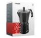 Гейзерна кавоварка VINZER Moka Nero, 9 чашок [89396] - зображення 3