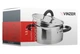 Каструля з кришкою VINZER Progresso Ø 16 см 1.5 л [89052] - зображення 3