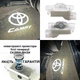 Toyota Camry 40/50/55/60/70/80 невигораючі проектори логотипів LED підсвітка дверей 2шт - зображення 2