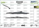 Компл. Склоочисників SAAB 9-5 (YS3E) 1997-2009 г. - изображение 2
