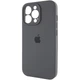 Чохол Silicone Premium case з захистом камери для iPhone 13 Pro Max Full Camera Protective dark grey 9733 - изображение 3