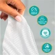 Упаковка детских влажных салфеток Pampers Aqua Soft Touch 60 шт х 4 пачки (240 шт) (8006530140027) - изображение 5