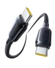 Кабель Baseus PicoGo Fast Charging Type-C to Type-C 240W (2m) Black - зображення 1