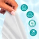 Упаковка детских влажных салфеток Pampers 99% Water 60 шт х 12 пачек (720 шт) (8006530116152) - изображение 5