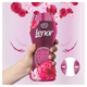 Ароматизатор для білизни Lenor Рубіновий жасмин гранули 195 г - зображення 4
