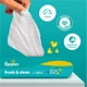 Упаковка детских влажных салфеток Pampers Fresh Clean 80 шт х 9 пачек (720 шт) (8006530134583) - изображение 5