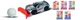 Мини радиоуправляемая машинка Carrera RC Mini RC World Championship Серая 370430047 (9003150160731) - изображение 2