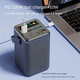Повербанк Powerbank 60000 мА·ч для ноутбука, быстрая зарядка PD 100W, портативная зарядная станция, LED-дисплей, фонарик - изображение 5
