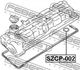 Кольцо уплотнительное SUZUKI APV / SUZUKI KEI / SUZUKI RENO 1988-2009 г. - изображение 2