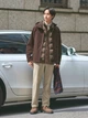 Теплый жилет мужской UNIQLO 331152138 2XL Коричневый (1159854322) - изображение 4