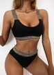 Жіночий купальник FS High Waist Bikini L Чорний (9083) - зображення 3