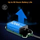 Настольная лампа для чтения аккумуляторная Gritin 19 LED гибкая 1200 mAh до 80 ч работы (G1321) Dark Green - изображение 6