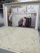 Вязаный плед с помпонами 220 на 240 см Zeyd Home бежевый 3942 - изображение 2