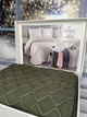 Вязаный плед с помпонами 220 на 240 см Zeyd Home хаки 1104107 - изображение 2