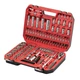 Набор инструмента Intertool 1/4" x 1/2" x 110ед RED (ET-9108) - изображение 1