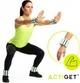 Obciążniki na ręce i nogi Actiget 1 kg Miętowe 2 szt. ACT0126 (5908455309486) - obraz 9