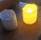 Електронна Led Свічка з батарейками 4 х 3,7 см Тепле світло - зображення 4