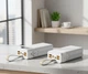 Портативний повербанк Power Bank Fast Charge 40000 mAh із вбудованими кабелями Білий - зображення 6