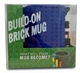 Оригінальний кухоль-конструктор Build-On Brick Mug 350 мл для напоїв креативний подарунок Синій - зображення 8