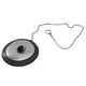 Зливна пробка для ванної з ланцюжком із нержавіючої сталі для сантехніки у ванній кімнаті U9616 - зображення 1