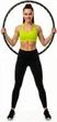 Hula-hop Actiget z wypustkami masującymi 88 cm Czarno-zielony ACT0135 (5908455309578) - obraz 16
