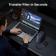 Док-станция 10 in 1 UGREEN CM923 M.2 NVMe SSD HDMI 4K@60Hz, USB-C/A 10Gbps, PD 100W, SD/TF для MacBook, Mac mini M4, ноутбуков Windows, iPad Pro Grey (55735) - изображение 5
