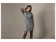 Платье-туника вязаное теплое для женщины Esmara LYCRA® 482540 L Серый - изображение 2