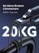 Кабель USB 2.0 Type-C M-M, 3 м, 100W （480Mbps）Сірий, L512 UGREEN - изображение 6