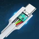 Кабель UGREEN US264 USB 2.0 Type-C to Type-C 1 м 18W для зарядки та передачі даних (3CCE6AE464C1) - зображення 7