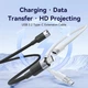 Кабель продовжувач USB 3.2 Gen2 Type-C MF 1.0 м 100W 10Gbps 4K60HZ Vention - зображення 4