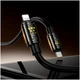 Кабель Hoco U143 Joy PD 27W Type-C/Lightning 1.2м Чорний 2.4A - зображення 9