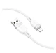 Кабель Hoco X109 силіконовий Lightning 2.4A 1м для iPhone - зображення 5