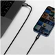 Кабель Baseus Explorer Series 20W Fast Charging Type-C to Lightning 1m Чорний - зображення 10
