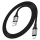 Кабель Hoco X102 текстильна оплетка Micro USB чорний 1.3 м - зображення 7