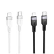 Кабель Hoco X109 силіконовий для iPhone Lightning чорний 1м - зображення 9